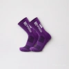 Purple sporty casual cotton socks for men and women, long and trendy socks Specification image
